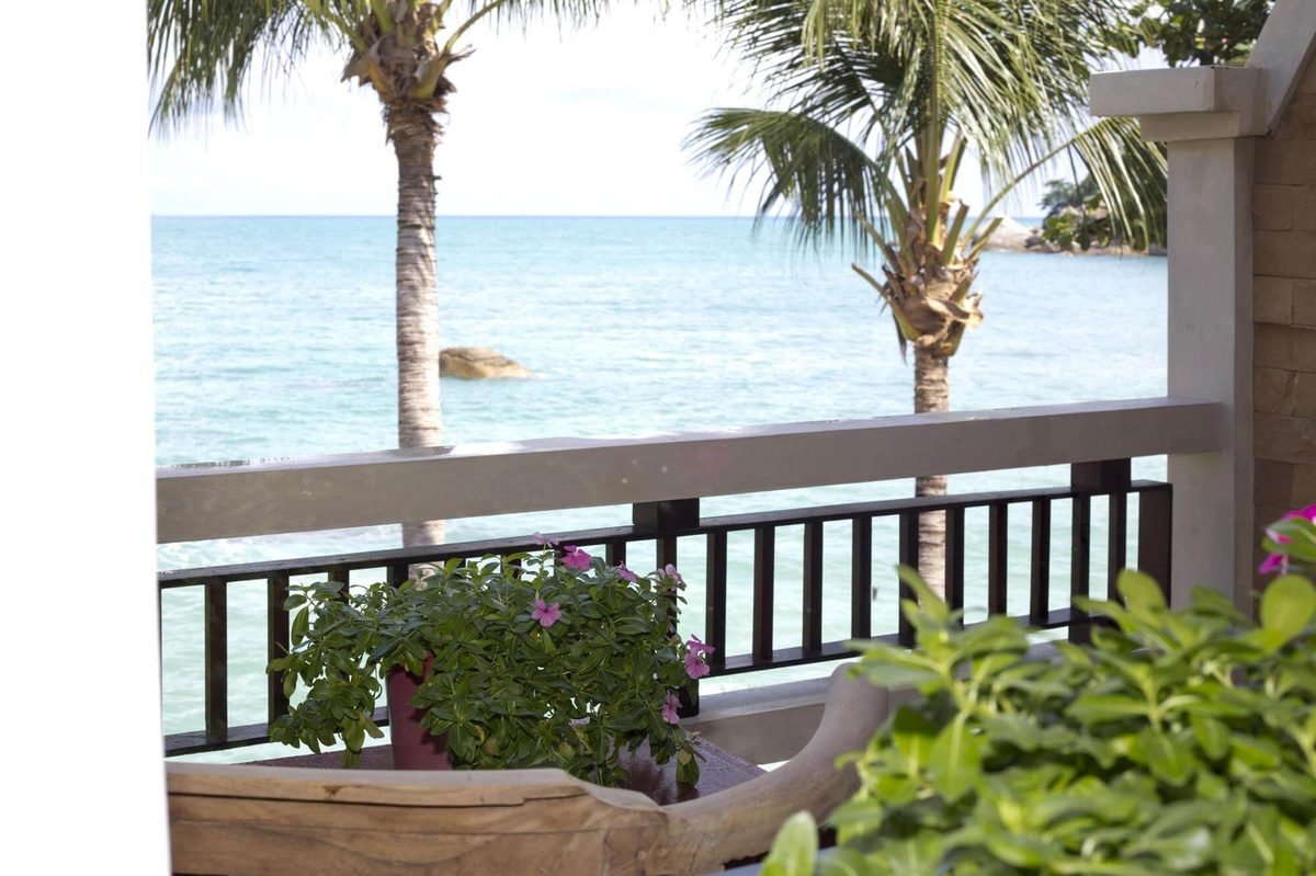 Beachfront Balcony